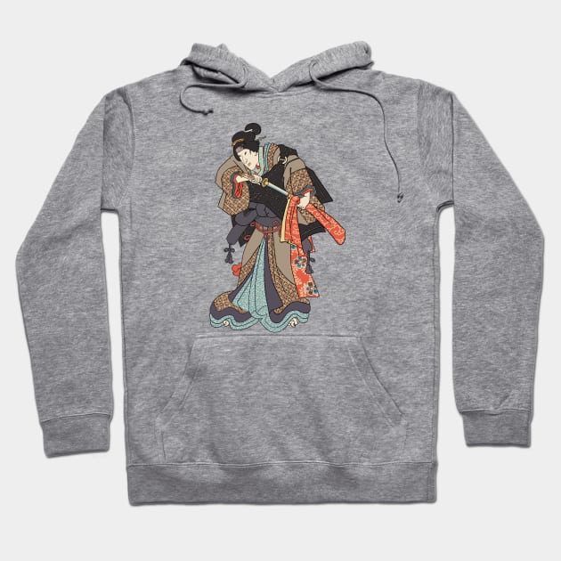 Beauty with a Sword Hoodie by IdinDesignShop